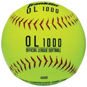 Franklin 1550D12 Softballs Yellow Synthetic 12" Yellow