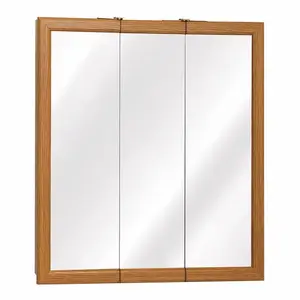Zenith K24 Medicine Cabinet 26" H X 24" W X 4.5" D Rectangle Oak
