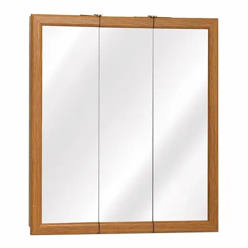Medicine Cabinet 26" H X 24" W X 4.5" D Rectangle Oak