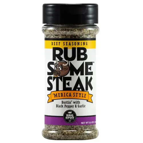 Seasoning Rub Black Pepper & Garlic 5.3 oz Seasoning Rub Black Pepper & Garlic 5.3 oz