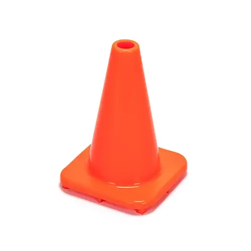 Safety Cone Orange 12" H X 8.3" W Safety Cone Orange 12" H X 8.3" W