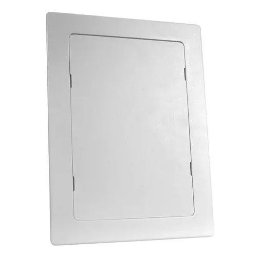 Access Panel, 6 in L, 9 in W, ABS, White Access Panel, 6 in L, 9 in W, ABS, White