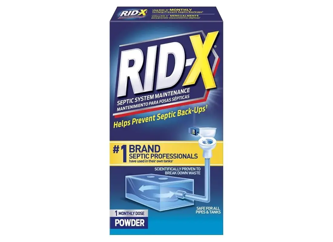 RID-X 1920094143 Septic Tank Cleaner, Powder, Tan, Fermentation