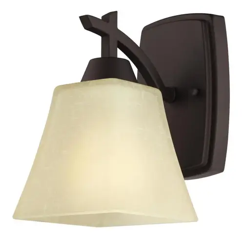 Midori Series Indoor Wall Fixture, 1-Lamp, Oil-Rubbed Bronze Fixture Midori Series Indoor Wall Fixture, 1-Lamp, Oil-Rubbed Bronze Fixture