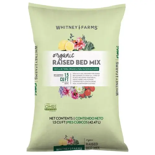 Raised Bed Mix Organic Fruit and Vegetable 1.5 ft - pack of 48 Raised Bed Mix Organic Fruit and Vegetable 1.5 ft - pack of 48