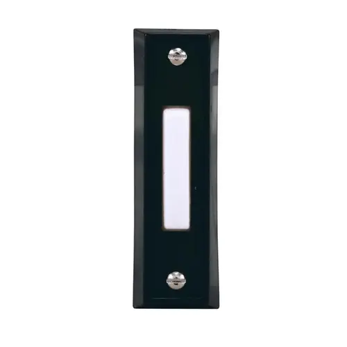 SL-664-02 Pushbutton, Wired, Plastic, Black