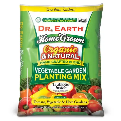 Potting Mix Home Grown Organic Plant and Vegetable 1.5 cu ft Potting Mix Home Grown Organic Plant and Vegetable 1.5 cu ft