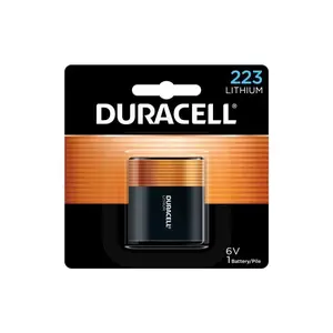DURACELL DL223ABPK Camera Battery Lithium 223 6 V 1400 mAh