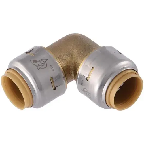 Pipe Elbow, 3/4 in, 90 deg Angle, Brass, 200 psi Pressure - pack of 4 Pipe Elbow, 3/4 in, 90 deg Angle, Brass, 200 psi Pressure - pack of 4