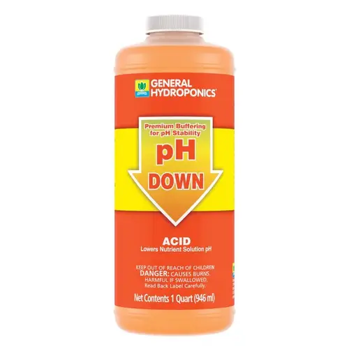 Base Nutrient Solution pH Down 1 qt - pack of 12