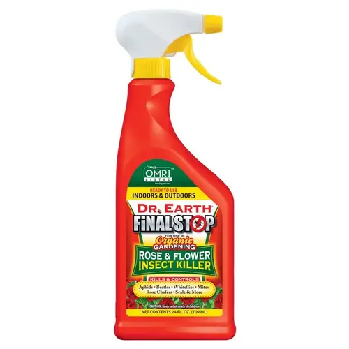 Insect Killer Final Stop Rose & Flower Organic Liquid 24 oz