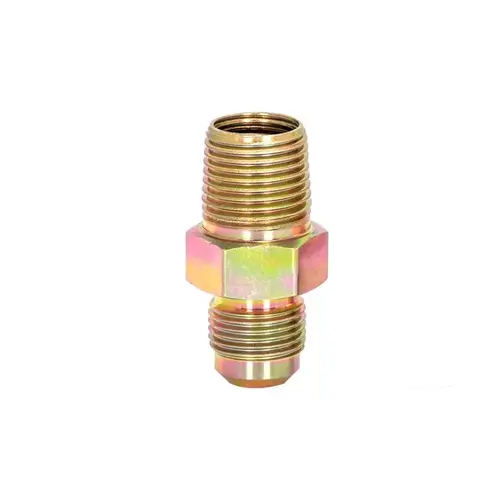 Adapter, 3/8 in, Flare x MIP, Brass Adapter, 3/8 in, Flare x MIP, Brass