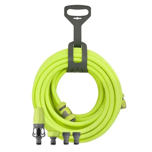 Garden Hose Kit Flexzilla 1/2" D X 50 ft. L Premium Grade Green Garden Hose Kit Flexzilla 1/2" D X 50 ft. L Premium Grade Green