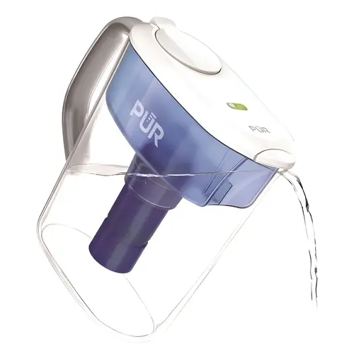 Water Filtration Pitcher 11 cups Blue Blue Water Filtration Pitcher 11 cups Blue Blue