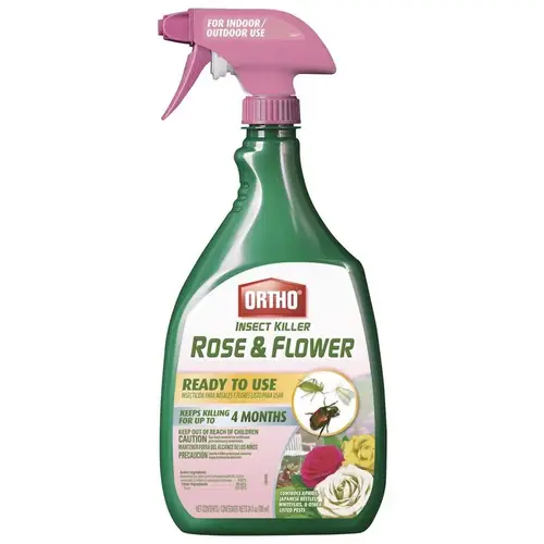 Insect Killer, Liquid, Spray Application, Flowers and Roses, Ornamental Shrubs Garden, 24 oz Bottle Hazy Insect Killer, Liquid, Spray Application, Flowers and Roses, Ornamental Shrubs Garden, 24 oz Bottle Hazy