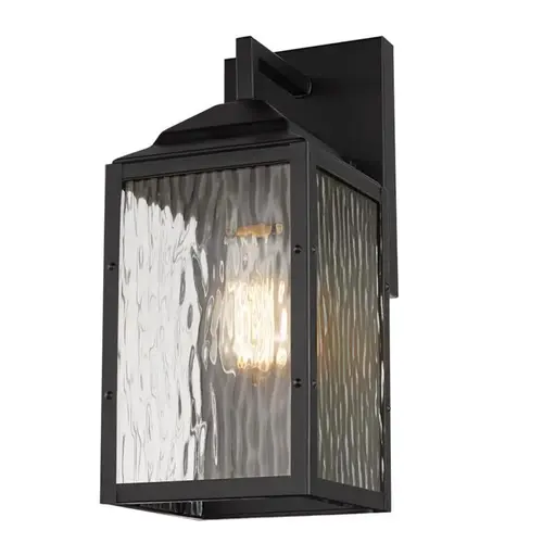 Wall Sconce Miller 1-Light Black Downlight Black Wall Sconce Miller 1-Light Black Downlight Black