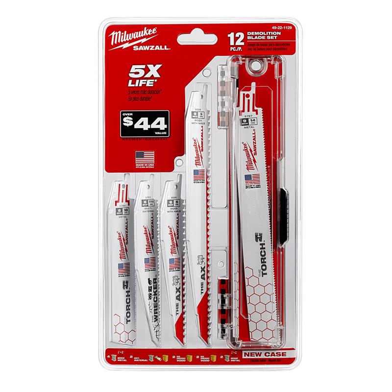 Milwaukee 49-22-1129 BLADE KIT 12PC White