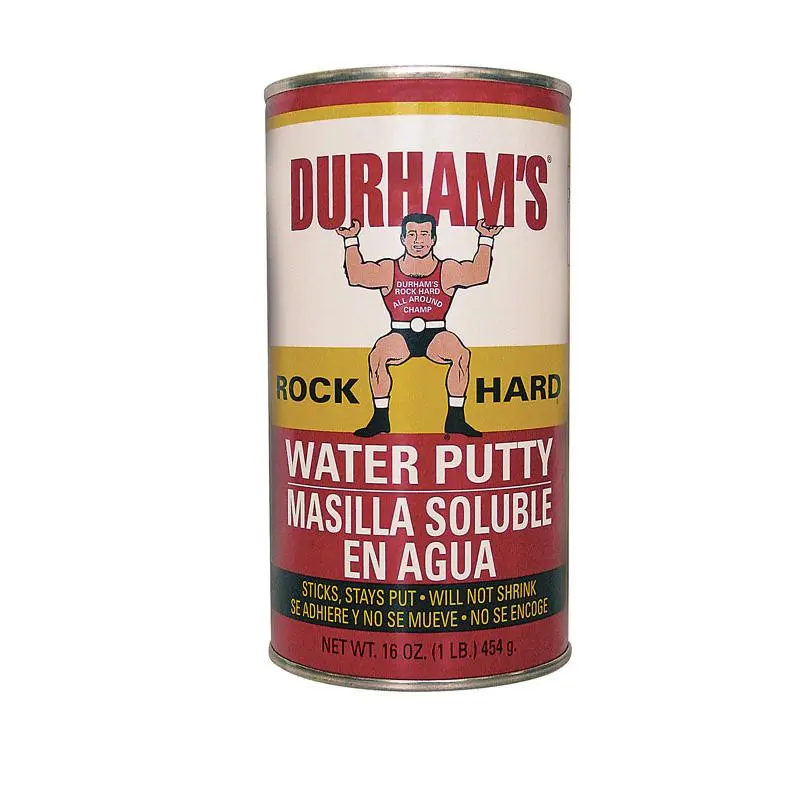 Durhams Water Putty Natural Cream 16 oz Natural Cream - pack of 12 1LB-XCP12 Durhams Water Putty Natural Cream 16 oz Natural Cream - pack of 12 1LB-XCP12