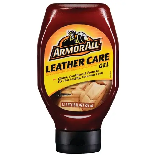 Leather Care Gel, 18 oz, Gel, Leather Opaque White