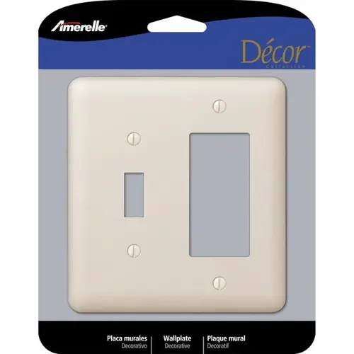 Wall Plate Devon Light Almond 2 gang Stamped Steel Rocker/Toggle Light Wall Plate Devon Light Almond 2 gang Stamped Steel Rocker/Toggle Light