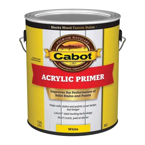 Problem-Solver 140.000.007 Exterior Primer, White, 1 gal - pack of 4 Problem-Solver 140.000.007 Exterior Primer, White, 1 gal - pack of 4