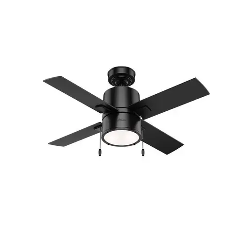 Beck 42 In. 4-Blade LED Ceiling Fan W/ Light (Matte Black)