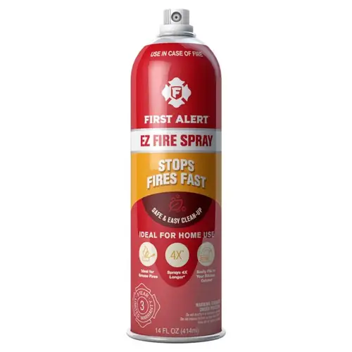 Tundra Fire Extinguishing Aerosol Spray, 2.5 lb Capacity Red Tundra Fire Extinguishing Aerosol Spray, 2.5 lb Capacity Red