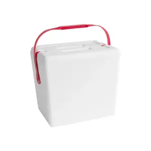 Lifoam 3417-XCP24 Ice Chest, 12 qt Cooler, Styrofoam, White - pack of 24