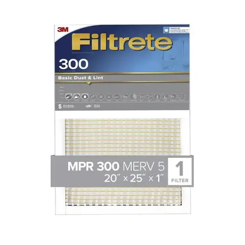 FILTER AIR DUST&LINT 20X25X1IN - pack of 4 FILTER AIR DUST&LINT 20X25X1IN - pack of 4