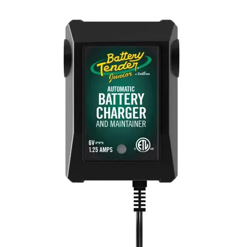 Battery Charger Automatic 6 V 1.25 amps Black Battery Charger Automatic 6 V 1.25 amps Black