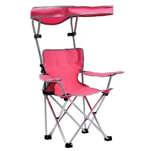 Kid's Folding Chair Pink Canopy Kid's Folding Chair Pink Canopy