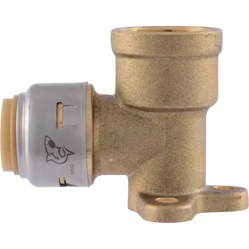 Tube to Pipe Elbow, 1/2 in, 90 deg Angle, Brass, 200 psi Pressure Tube to Pipe Elbow, 1/2 in, 90 deg Angle, Brass, 200 psi Pressure