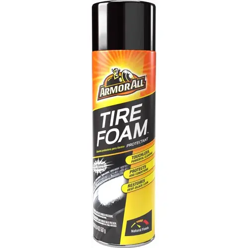 40320 Tire Foam Protectant, 20 oz Aerosol Can, Liquid White
