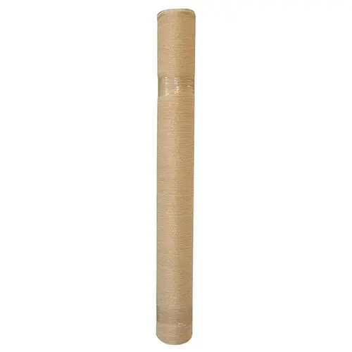 Shade Cloth Polyethylene Medium Shade Fabric 15 ft. H X 6 ft. W Sandstone