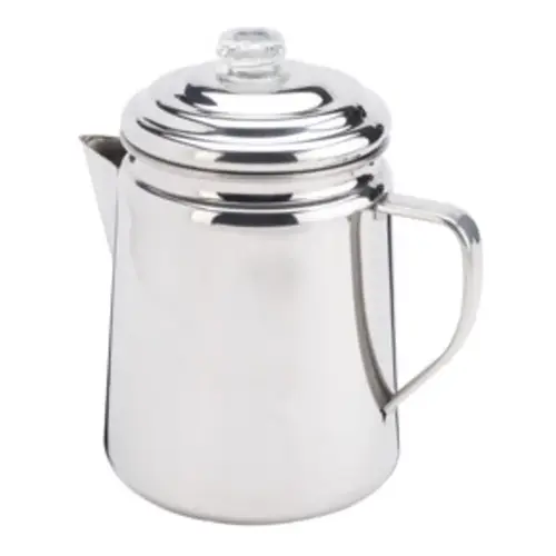 Stovetop Percolator Blue 9.5" H X 6.5" W X 8" L Blue Stovetop Percolator Blue 9.5" H X 6.5" W X 8" L Blue