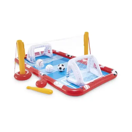 Inflatable Pool 124 gal 2 ft. H X 9 ft. W X 11 ft. L