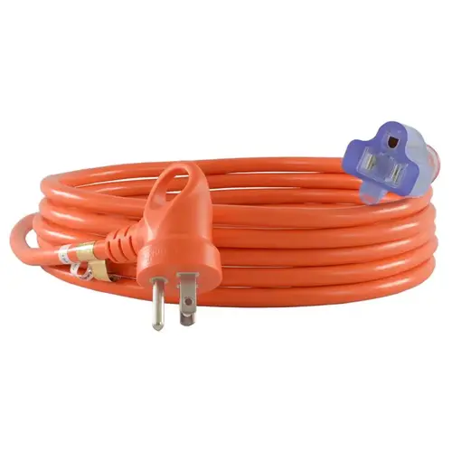 Extension Cord Indoor or Outdoor 12 ft. L Orange 16/3 SJTW Orange
