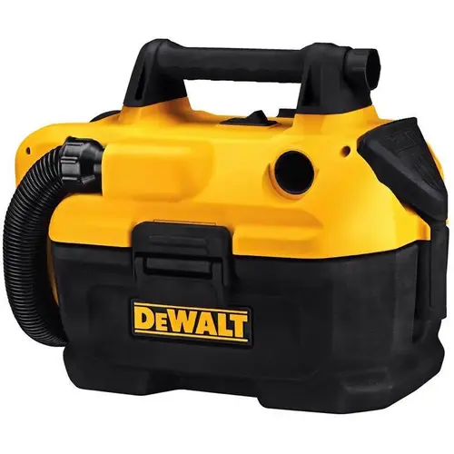 Wet/Dry Vacuum 20V MAX 2 gal Cordless 20 V Black/Yellow Wet/Dry Vacuum 20V MAX 2 gal Cordless 20 V Black/Yellow