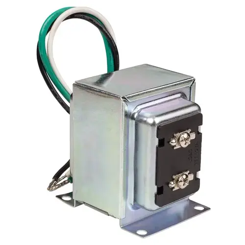 SL-130-03 Doorbell Transformer, 30 VA, 16 VAC Secondary, Locknut, Recessed Mounting Multi-Color