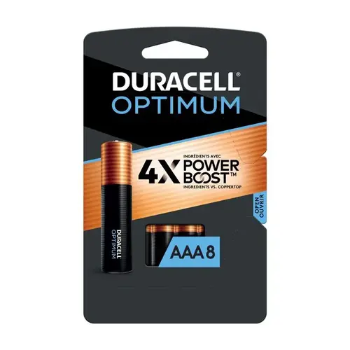 Batteries Optimum AAA Alkaline 8 pk Carded Batteries Optimum AAA Alkaline 8 pk Carded