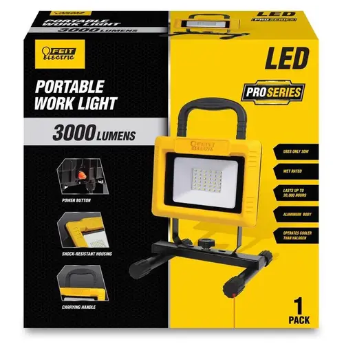 Work Light Pro Series 3000 lm LED Corded Stand (H or Scissor) Work Light Pro Series 3000 lm LED Corded Stand (H or Scissor)