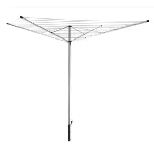 Whitmor 6242-5818 Clothes Drying Rack 77" H X 74.2" W X 74.2" D Aluminum Silver