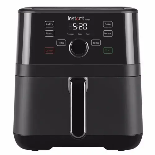 Air Fryer Vortex Black 5.7 qt Digital Black