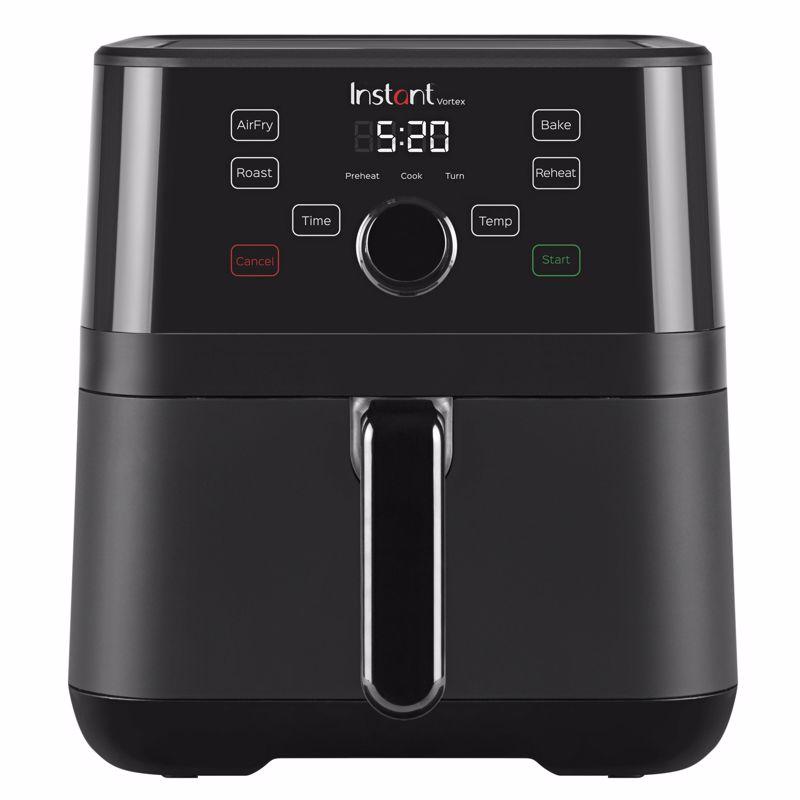 Instant Pot 140-3082-01 Air Fryer Vortex Black 5.7 qt Digital Black