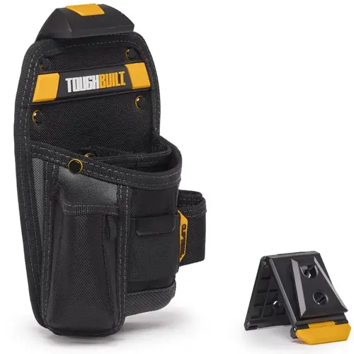 Tool Bag 6.75" W X 10.24" H Polyester Universal Pouch/Utility Knife Pocket 8 pocket Black/Gray
