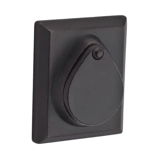 Single Cylinder Rustic Square Deadbolt with 6AL Latch, Dual Strike, and SmartKey Dark Bronze Finish Single Cylinder Rustic Square Deadbolt with 6AL Latch, Dual Strike, and SmartKey Dark Bronze Finish
