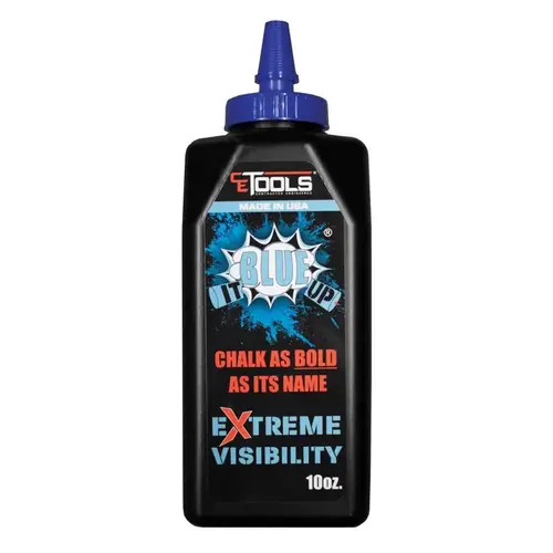 Marking Chalk 10 oz Semi-Permanent Extreme Visibility Blue It Up Blue It Up Marking Chalk 10 oz Semi-Permanent Extreme Visibility Blue It Up Blue It Up