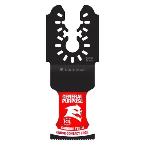 Oscillating Blade, 1-1/4 in, Carbide Grit - pack of 3