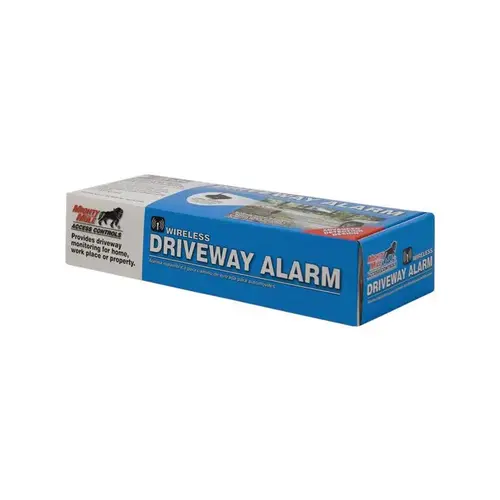 Driveway Alarm Mighty Mule By Nice 120 V Wireless DC Powered Black