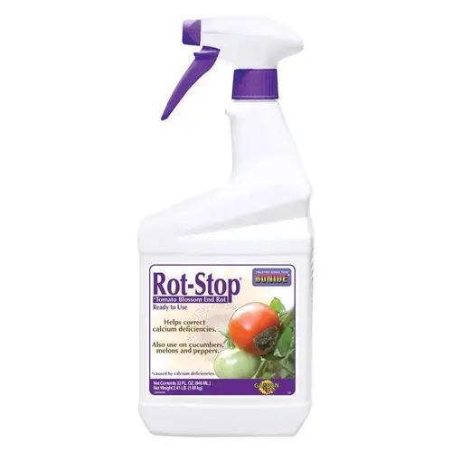 Rot-Stop 167 Tomato Blossom End Rot, Liquid, Minimal, if Any, White, 1 qt Rot-Stop 167 Tomato Blossom End Rot, Liquid, Minimal, if Any, White, 1 qt